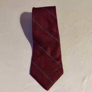 Calvin Klein Burgundy Necktie